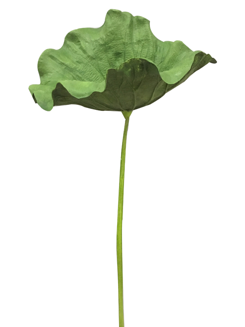 real touch green leaf spray 66cm tall