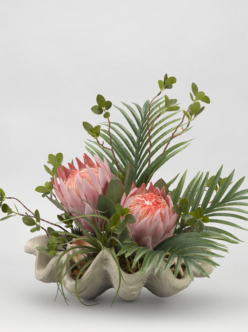 artificial bouquets,artificial king protea bouquets