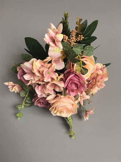 wholesale wedding rose bush,silk wedding bridal bouquets,artificial wedding flowers,artificial wedding flower decorations
