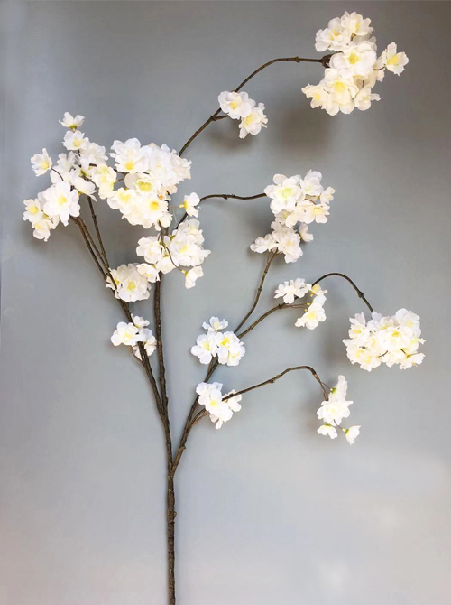 artificial cherry spring blossom branch for home party wedding bouquet decors